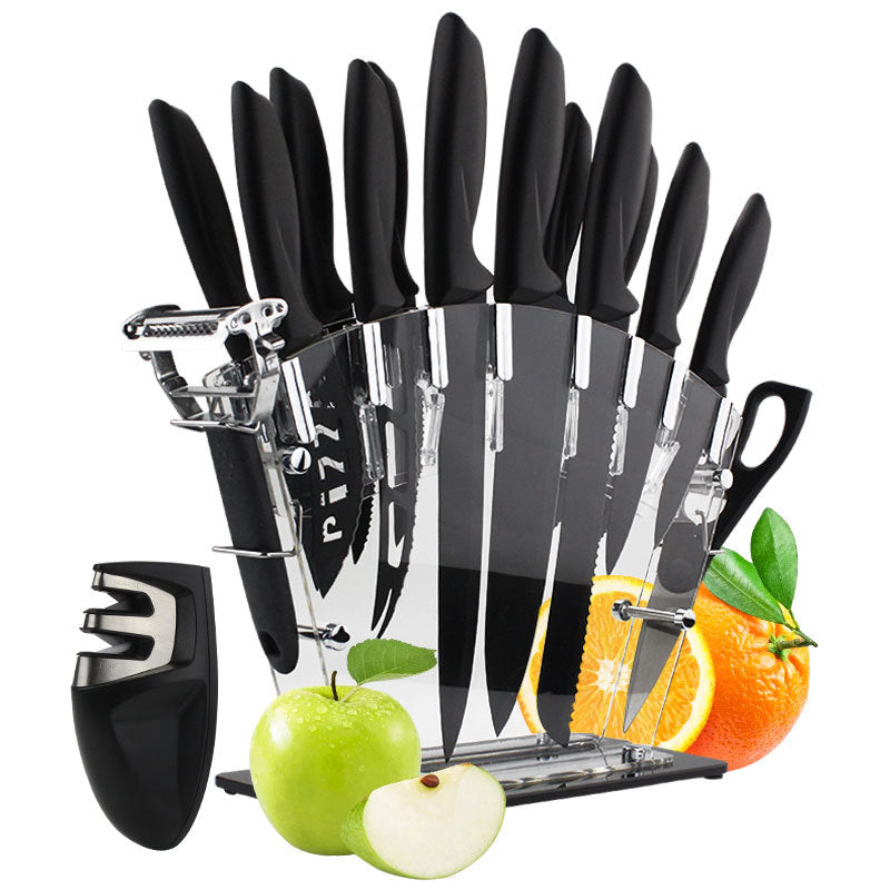 Stainless Steel Knife Set Kitchen Househ