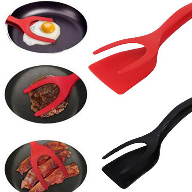 pancakes, egg spatula.