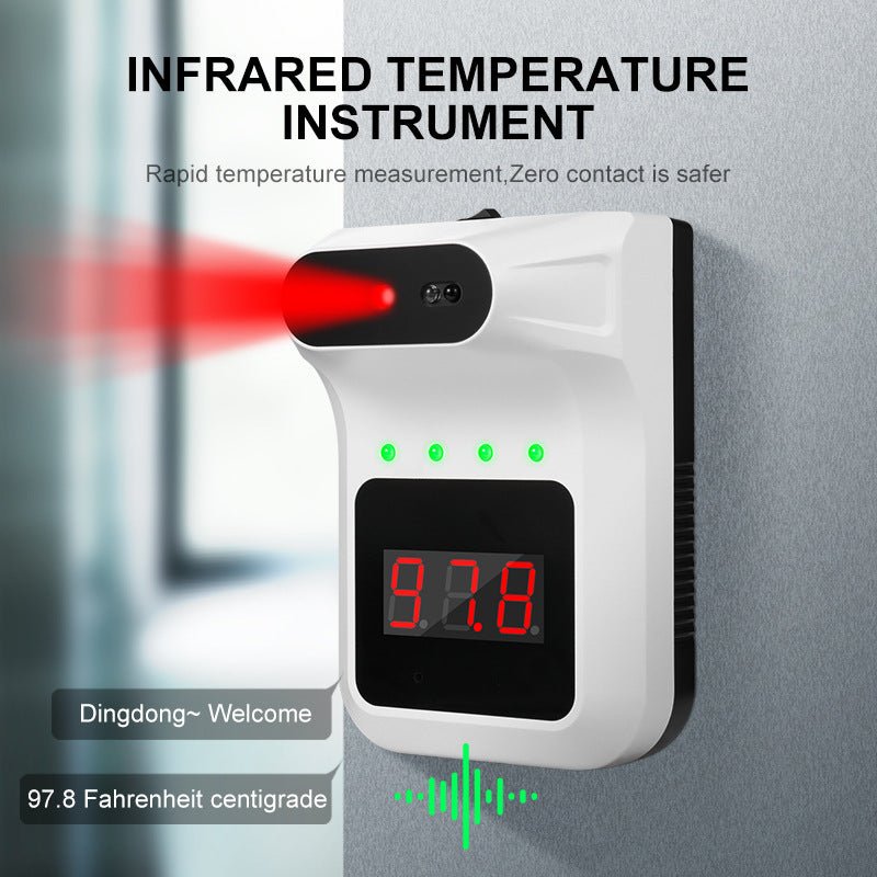 Wall-mounted Thermometer Alarm Thermomet